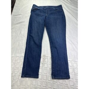 Women's Levi's High Rise Skinny Stretch Blue Jeans Size 32 Pull On